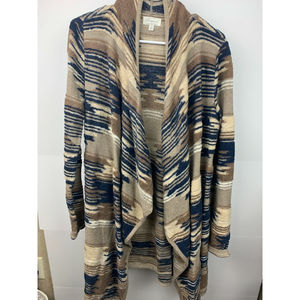 Lucky Brand Sweater Boho Aztec Sweater